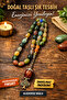 Natural Stone Agate 33-Piece Men's Prayer Beads with Gift Box 11_8 mm