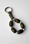 Handmade Charm and Keychain with Wooden & Pearl Details - 3