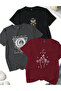Unisex Men/Women the Sun 3-Pack Custom Printed Oversize Cotton T-Shirt