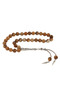 Natural Stone Metal Tasseled Jasper Stone Rosary