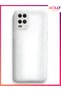 White Liquid Inside Velvet Matte Silicone Case for Oppo A54