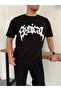 Men's Crew Neck Front Printed Short Sleeve T-Shirt Streetwear Casual Basic Cotton T-Shirt - S - 3