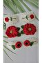 Hand Knitted Design 6-Piece Snap Accessories Suitable for Mother-Daughter Use - 4