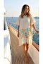 Nature's Breath: 100% Bamboo Muslin Beach and Bath Poncho - 3