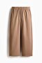 Wide-leg cotton joggers - 7