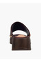 Women Textured Flatform Heel Sandals - 5