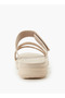 Women Textured Slip-On Sandals - 4
