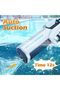 Electric Water Gun with Automatic Suction. 25-32ft range waterproof toy for adults & kids. - 5