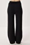 Snap Fastener Top and Bottom Knitwear Set Lpn0017 Black - 7