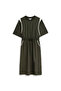 Contrast Stitched Two-Piece Look Dress - 3