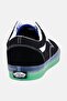 Men Old Skool Lace Up Skateboarding Shoes, Black - 2