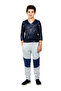Boys's V Neck T-Shirt 3/4th Sleeve - 4