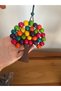 Tree of Life Pendant/Wall Ornament Made of Wooden Beads/Tree of Life Car Rearview Mirror Ornament - Colorful - 3