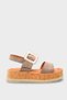 Leda Flora Women's Sandals 0012481 Mink Suede - 5