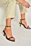 Y590460760 Brown Rustic Thin Heeled Women's Shoes - 2