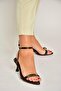 Y590460760 Brown Rustic Thin Heeled Women's Shoes - 4