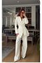 Women's Premium Quality Special Design Paneled Blazer Jacket - 8