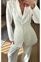 Women's Premium Quality Special Design Paneled Blazer Jacket - 5
