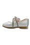 7050-26 Patent Leather Stoned Double-Strapped Girls' Ballerinas 26-30 - 3