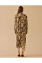 Oversize Desenli Uzun Tunik - 5