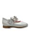 7050-26 Patent Leather Stoned Double-Strapped Girls' Ballerinas 26-30 - 2