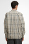 Maxwell Checked Patch Relaxed Gömlek OL37 Grey Olive - 4