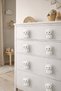 4-Piece Cat Figure Handle Children's Room Knitted Drawer Handle with Patterned Decorative Animal Figures - 2