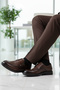 Brown Genuine Leather Men's Casual Shoes 618 m - 2