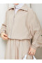 Zippered Bomber Jacket & Skirt Hijab Set Rc9025 - 7