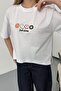 Women's Fruit Embroidered 100% Cotton T-Shirt White - 26Y 26518 - 2