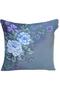 Blue Rose and Purple Lily Jacquard Woven Tapenstry Decorative 45*45 Kirlent