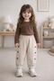 Girl's Pants and Badi Set - 2