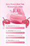 Bright Finish & Light Color Moisturizing Effect Tint Juicy Dewy Glow Tint (04 Melting Guava) - 7