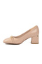 Beige Women's Evening Dress Shoes 312525 Z - 4