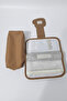 Capybara Patterned Multi-Compartment Pen Holder - Pencil Case 7759 - 2