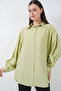 Women's Long Oversize Shirt 1370 - E.Green - 5