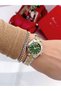 Steel Strap 2 Year Warranty 3 Atm Waterproof Women's Wristwatch + Bracelet Gift - 4
