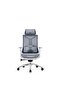 Modern Ergonomic Office Chair with Adjustable Headrest – 3 Position Lock, Nylon Base, PU Casters - 4