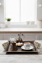 Baroque Antique Tray - 22X26 cm - 2