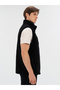 Winter Essentials Black Men's Full Zip Sherpa Vest - 4