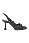 Black Satin Lightweight Women's Evening Dress Shoes 655500 Z