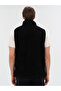 Winter Essentials Black Men's Full Zip Sherpa Vest - 3