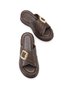 Talitha Serena Women's Slippers 00121023 Brown - 8