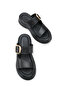 Carina Clara Women's Slippers 00121022 Black - 8
