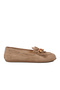 Beige Suede Women's Ballerinas 572488 Z
