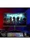 4-in-1 Gaming Bundle – TM-HORIZON-X - 87-Key Wired Mechanical Keyboard, Adjustable DPI, 40mm Driver Headset, Over sized 400×900×3MM Mouse Pad – Ergonomic Design for PC Gamer - 6