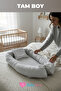 Premium Baby Bed 100% Cotton Waffle Newborn Sleeping Nest Orthopedic 0-12 Months - 5