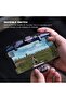 مقبض تحكم ألعاب الهاتف المحمول TNG Game Sir F4 Falcon لأجهزة Android و iOS، بأجنحة قابلة للطي (رمادي) - 3