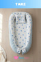 Premium Baby Bed 100% Cotton Waffle Newborn Sleeping Nest Orthopedic 0-12 Months - 4