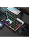ماوس ألعاب سلكي مع مفتاح تشغيل/إيقاف RGB، 7200 نقطة في البوصة، تصميم مريح وخفيف الوزن، مستشعر عالي الدقة، ماوس بصري USB للكمبيوتر الشخصي، ماك، الألعاب، والاستخدام المكتبي (أسود) - 3